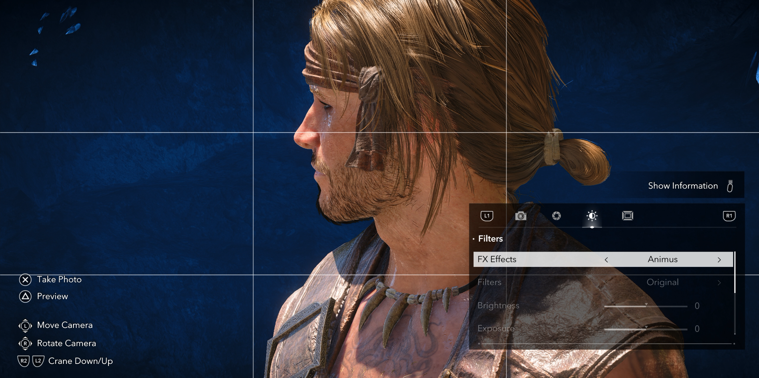 Without filters, the aperture tab's basic sliders are doing all the stylistic work.